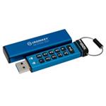 Kingston 128GB IronKey Keypad 200 encrypted USB flash drive IKKP200/128GB