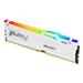 KINGSTON 16GB 5200MT/s DDR5 CL40 DIMM FURY Beast White RGB XMP KF552C40BWA-16