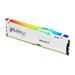 KINGSTON 16GB 6000MT/s DDR5 CL30 DIMM FURY Beast White RGB XMP KF560C30BWA-16
