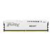 KINGSTON 32GB 5200MT/s DDR5 CL40 DIMM (Kit of 2) FURY Beast White XMP KF552C40BWK2-32