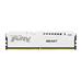 KINGSTON 32GB 5200MT/s DDR5 CL40 DIMM (Kit of 2) FURY Beast White XMP KF552C40BWK2-32