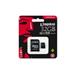 Kingston 32GB microSDHC Canvas Go 90R/45W U3 UHS-I V30 Card + SD Adapter SDCG2/32GB