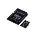 Kingston 64GB micSDXC Canvas Select Plus 100R A1 C10 Card + SD adaptér SDCS2/64GB