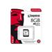 KINGSTON 8GB SDHC Industrial -40C to 85C C10 UHS-I U3 V30 A1 pSLC SDIT/8GB