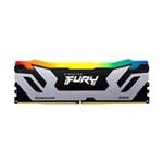 KINGSTON CUDIMM DDR5 24GB 8400MT/s CL40 FURY Renegade RGB Silver XMP KF584CU40RSA-24