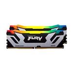 KINGSTON CUDIMM DDR5 48GB (Kit of 2) 8400MT/s CL40 FURY Renegade RGB Silver XMP KF584CU40RSAK2-48
