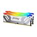 KINGSTON CUDIMM DDR5 48GB (Kit of 2) 8400MT/s CL40 FURY Renegade RGB White XMP KF584CU40RWAK2-48