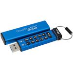 Kingston DataTraveler 2000 - Jednotka USB flash - šifrovaný - 8 GB - USB 3.1 Gen 1 DT2000/8GB
