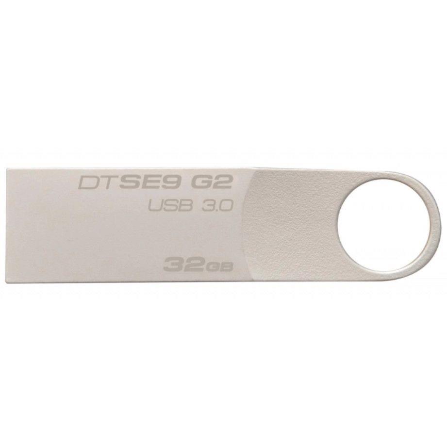 Kingston DataTraveler SE9 G2 32GB USB 3.0 kovový flashdisk malých rozměrů DTSE9G2/32GB*