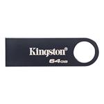 Kingston DataTraveler SE9 G3 - Jednotka USB flash - 64 GB - USB 3.2 Gen 1 - tmavě niklová KE-U2X64-1AC