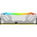 KINGSTON DIMM DDR5 16GB 7600MT/s CL38 FURY Renegade RGB White XMP KF576C38RWA-16