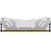 KINGSTON DIMM DDR5 (Kit of 2) FURY Renegade White XMP 32GB 7200MT/s CL38 KF572C38RWK2-32