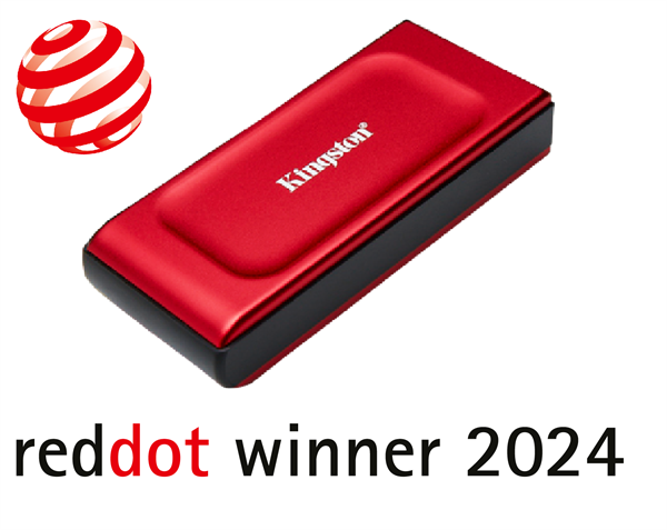 Kingston Flash SSD 1TB XS1000 External USB 3.2 Gen 2 Portable Solid State Drive RED SXS1000R/1000G