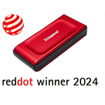 Kingston Flash SSD 1TB XS1000 External USB 3.2 Gen 2 Portable Solid State Drive RED SXS1000R/1000G