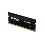 Kingston FURY Impact/SO-DIMM DDR4/64GB/3200MHz/CL20/2x32GB/Black KF432S20IBK2/64