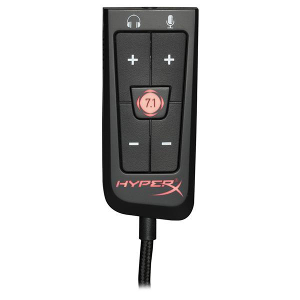 Kingston HyperX Cloud Virtual 7.1 Surround Sound USB Sound Card HX-USCCPSS-BK