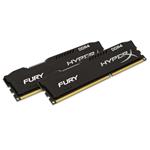 KINGSTON HyperX FURY DDR4 16GB (2x8GB kit) / DIMM / 2666MHz / CL16 / SR x8 / černá HX426C16FB2K2/16