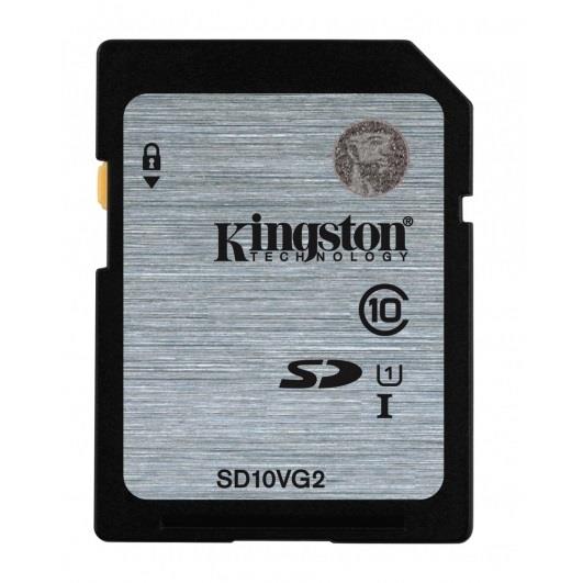 Kingston Secure Digital card (SDHC) UHS-I CLASS 10, 32GB, SDHC, SD10VG2/32GB, UHS-I