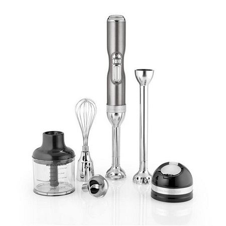 KitchenAid Bezdrotový tyčový mixér 5KHB3581EMS