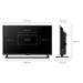 KIVI OPTIMA TV 24H710QB, 24" HD, L5 HDR, SMART GOOGLE TV, Vyrobene v CZ, Cierna
