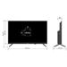 KIVI TV 24H760QB, 24" (61cm), HD LED TV, AndroidTV 11, Black, 1366x768, 60 Hz,2x8W, 33 kWh/1000h ,HDMI ports 2