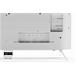 KIVI TV 55U760QW, 55" (139cm), HD LED TV, AndroidTV 11, White, 3840x2160, 60 Hz,2x8W, 33 kWh/1000h ,HDMI ports 2