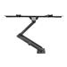 KIVI TV otočný držiak, dve ramená, VESA 100-400 , 32 - 55", čierny Motion-443A