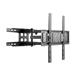 KIVI TV otočný držiak, dve ramená, VESA 100-400 , 37 - 80", čierny, 40 kg MOTION-466