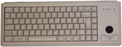 Klávesnica Cherry G84-4400LPBDE-0, KEY, PS/2, trackball + 2tl. Myši, DE