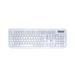 Klávesnice C-TECH WLKMC-01, bezdrátový combo set s myší, bílý, USB, CZ/SK WLKMC-01W
