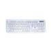 Klávesnice C-TECH WLKMC-01, bezdrátový combo set s myší, bílý, USB, CZ/SK WLKMC-01W