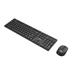 Klávesnice C-TECH WLKMC-03, bezdrátový combo set s myší, černý, USB, CZ/SK