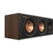 Klipsch RP-404C II centrálny reproduktor, 125 W, Bass-reflex, 8 Ohm, 94 dB, hnedý 1070046