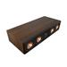 Klipsch RP-504C II centrálny reproduktor, 150 W, Bass-reflex, 8 Ohm, 96 dB, hnedý 1070042