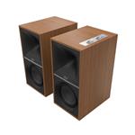 Klipsch The Sevens, aktívne reproduktory, 200 W, Bass-reflex, BT, HDMI ARC, USB, Opt., Phono/Line In, hnedá, pár 1071280