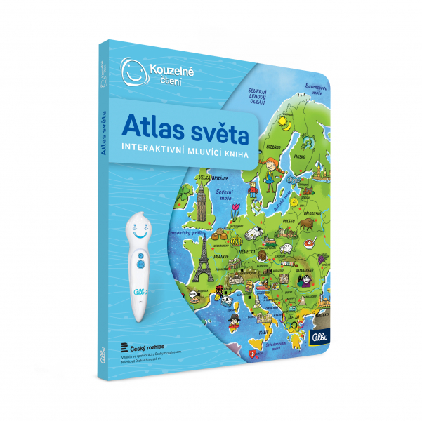 Kniha Atlas světa Kouzelné čtení 84330