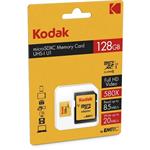 KODAK microSDXC 128GB Class10 U1 adap. 3126170143631