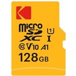 Kodak paměťová micro SD karta 128GB U1 V10 w/adapter EKMSDM128GXC10K