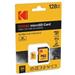 Kodak paměťová micro SD karta 128GB UHS-II U3 V60 Pro +adapt EKMSDM128GUHS2V1K