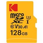 Kodak paměťová micro SD karta 128GB UHS-II U3 V60 Pro +adapt EKMSDM128GUHS2V1K