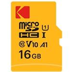 Kodak paměťová micro SD karta 16GB U1 V10 + adaptér EKMSDM16GHC10K