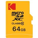 Kodak paměťová micro SD karta 64GB Class10 w/adapter Extra EKMSDM64GXC10CK