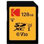 Kodak paměťová SD karta 128GB UHS-I U3 V30 Ultra EKMSD128GXC10HPRK