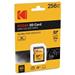 Kodak paměťová SD karta 256GB UHS-I U3 V30 Ultra EKMSD256GXC10HPRK