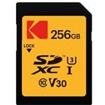 Kodak paměťová SD karta 256GB UHS-I U3 V30 Ultra EKMSD256GXC10HPRK