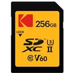 Kodak paměťová SD karta 256GB UHS-II U3 V60 Ultra Pro EKMSD256GUHS2V1K