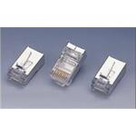 Konektor LEXI-Net RJ45 STP 8p/8c, Cat 5e, drát/licna, 50 micron