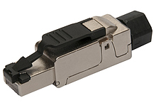 Konektor průmyslový univerzální RJ45 CAT5E STP samořezný SXRJ45-5E-STP-BK-SA