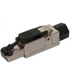 Konektor RJ45 CAT6A STP univerzální samořez.prům. SXRJ45-6A-STP-BK-SA