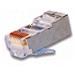 Konektor STP RJ45-8p8c,50µm Au, drát, Cat5e,100ks IDB0010